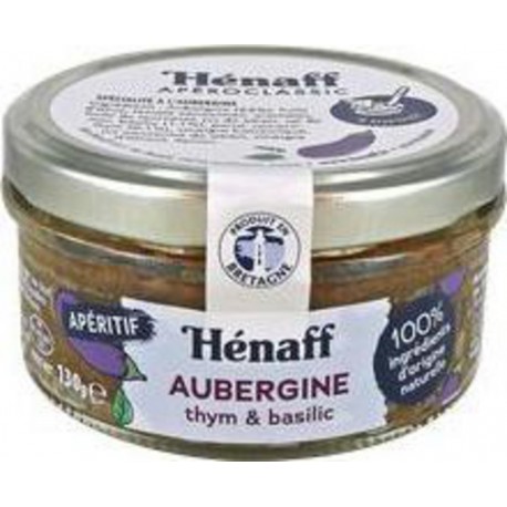 Hénaff Tartinade Aubergine Thym & Basilic 130g