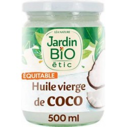 Jardin Bio Huile vierge de coco 460g 50cl