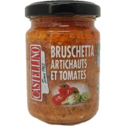 CASTELLINO Bruschetta Tomates fraîches et Artichauts 250g