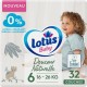 Lotus Change bébé Baby T6 Douceur naturelle 16/26Kg x32