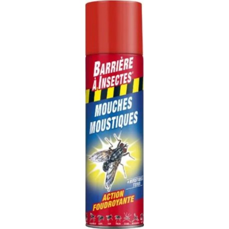 ALGOFLASH INSECTICIDE BARRIERE A INSECTES MOUCHES MOUSTIQUES 400ml