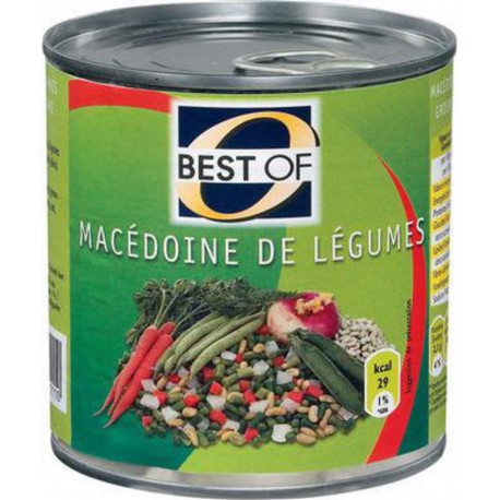 Best Of Macédoine de Légumes 400g (lot de 12)