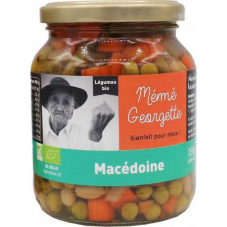 Mémé Georgette Macédoine de Légumes Bio 350g