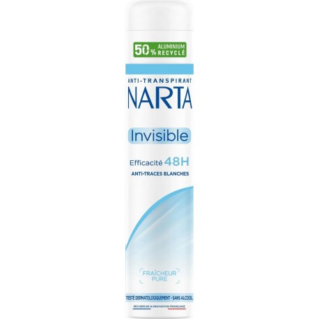 NARTA DEO SPRAY ANTI-TRACES BLANCHES 200ml