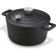 Kitchen Fun Cocotte ronde ragu 24cm avec couvercle 4.65L