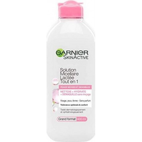 GARNIER SkinActive SOLUTION MICELLAIRE LACTEE 400ml