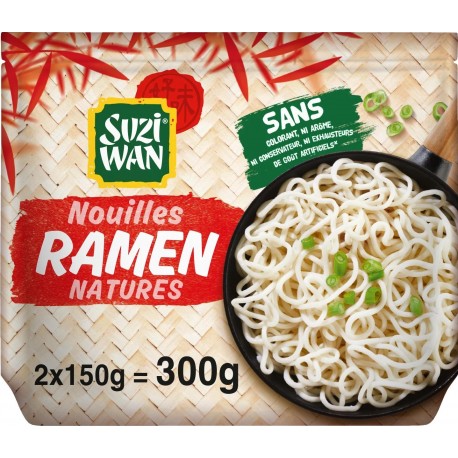 SUZI WAN NOUILLES WOK RAMEN 2X150G 300g