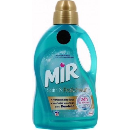 MIR LESSIVE LIQUIDE SOIN&FRAICHEUR 1,5L