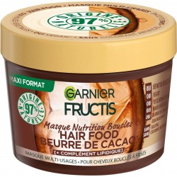 FRUCTIS HAIR FOOD BEURRE DE CACAO MASQUE MULTIUSAGE 390ml