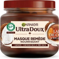 GARNIER ULTRA DOUX COCO & MACADAMIA MASQUE 3 EN 1 340ml