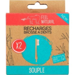 FEEL NATURAL RECHARGES BAMBOU SOUPLE x2