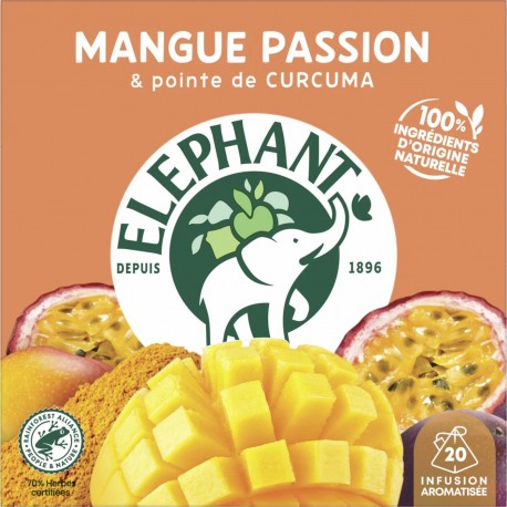 ELEPHANT INFUSION MANGUE PASSION x20