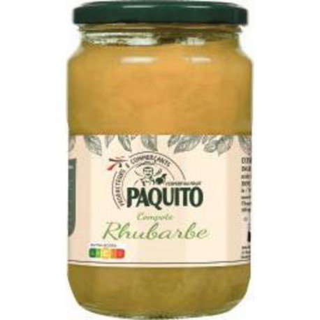 PAQUITO COMPOTE RHUBARBE 79% 580g