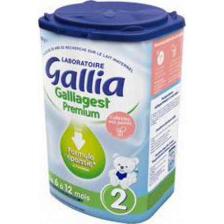 GALLIAGEST LAIT 2EME AGE 900g