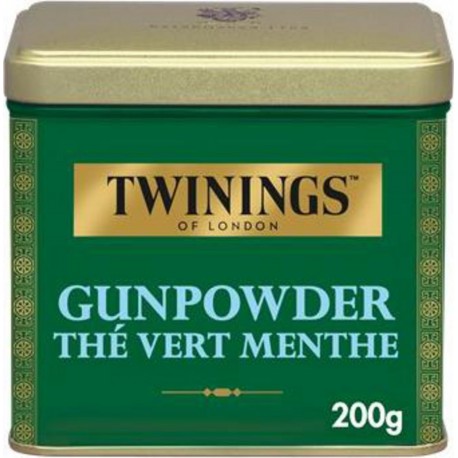 Twinings Thé vert gunpowder Menthe x25 200g