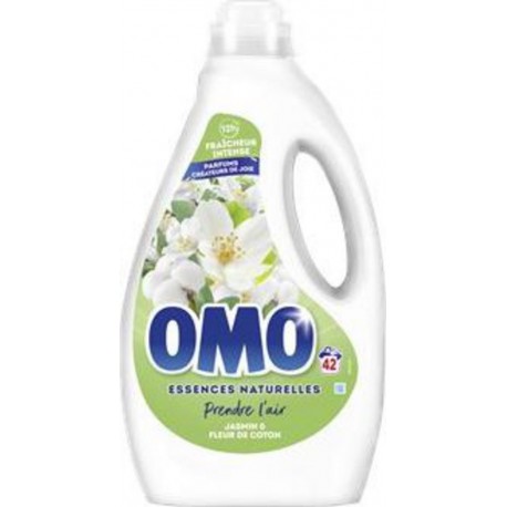 Omo Lessive liquide Jasmin & Fleur de coton x42 1.764L