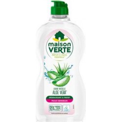 Maison Verte Vaisselle Hypoallergénique à l’Aloe Vera Ultra Dégraissant 500ml