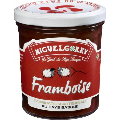 MIGUELGORRY Confiture 74% Framboise 320g