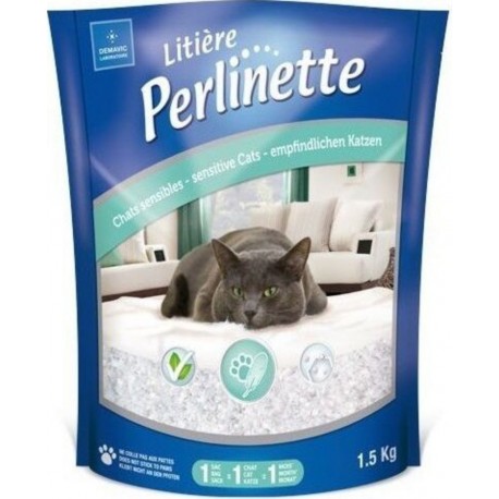 NC Litière Perlinette Chats Sensibles 15Kg