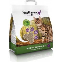 NC Vadigran Litière Pour Chat Pour Chat Litter Wood Crumble 20L