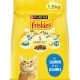 PURINA Croquettes pour chat Adulte au saumon et aux légumes Friskies 1,5Kg