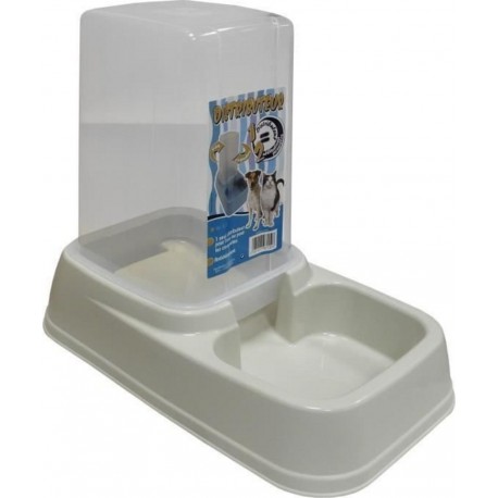 NC Aime Distributeur 2en1 Croquettes Et Eau Pour Chat Et Chien