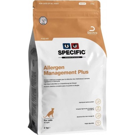 Croquettes Chat Fod-hy Allergen Management Plus Specific 2Kg l'unité de 2Kg