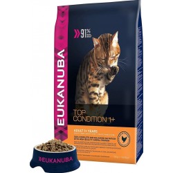 NC Croquette Eukanuba Top Condition Pour Chat Adult Poulet & Foie 2Kg