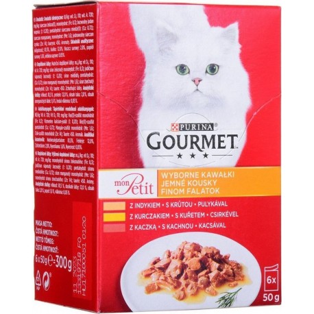 Purina Aliments Pour Chat Gourmet Poulet Dinde Canard