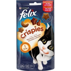 Purina Aliments Pour Chat Felix Crispies Poulet Veau