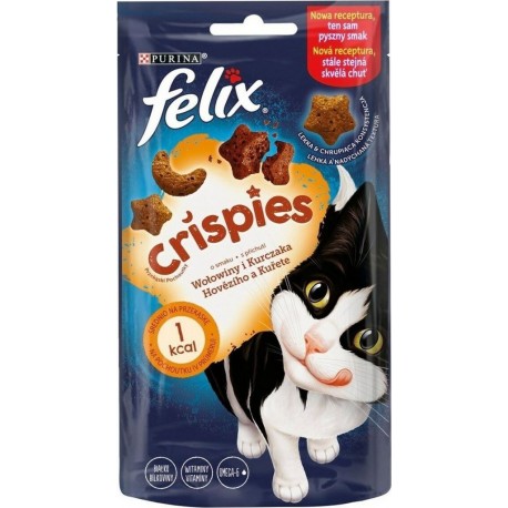 Purina Aliments Pour Chat Felix Crispies Poulet Veau