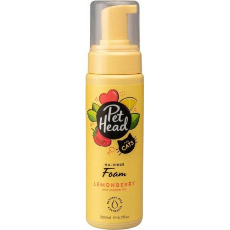 NC Shampooing Sec Pet Head Felin' Good Mousse Chat (200 Ml)