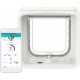 NC Sureflap Sfidscfwt Chatière Pour Chiens Et Chats