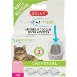 NC Recharge Anti-odeurs Purecat Fresh Pour Maison De Toilette De Chat Zolux