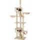 Arbre À Chat 260 Cm Beige/blanc 3708093