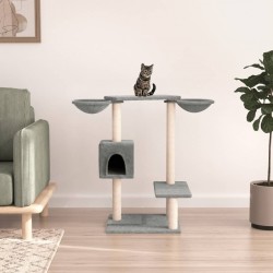 Clair Arbre À Chat Avec Griffoirs Gris 82 Cm Vidaxl