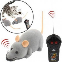 Mini Souris Télécommandée Grise Jeu Électronique Haute Qualité Contrôleur Inclus Yoni