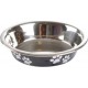 NC Gamelle Pour Chien & Chat motifs Pattes 12cm Noir