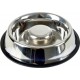 NC Gamelle Anti-glouton Chien & Chat inox 25cm Argent