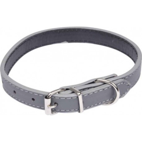 NC Collier Pour Chien design Uni 40cm Gris