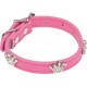 NC Collier Fantaisie Pour Chien couronnes 30cm Fuchsia