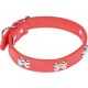 NC Collier Fantaisie Pour Chien os 45cm Rouge