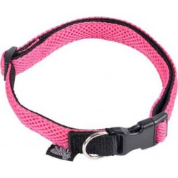 NC Collier Pour Chien Respirant mesh 25-35cm Rose