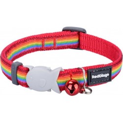 NC Collier Pour Chat Red Dingo Rainbow 20-32 Cm Multicouleur