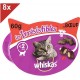 NC Les Irrã©sistibles Friandises Au Boeuf Pour Chat 8x60g les 8 pots de 0.06Kg