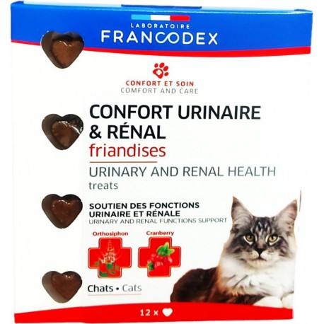 Friandise Chats Confort Urinaire Et Rénal Francodex