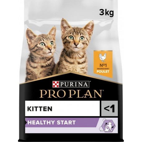 NC Proplan Kitten Healthy Start Poulet 3Kg l'unité de 3Kg