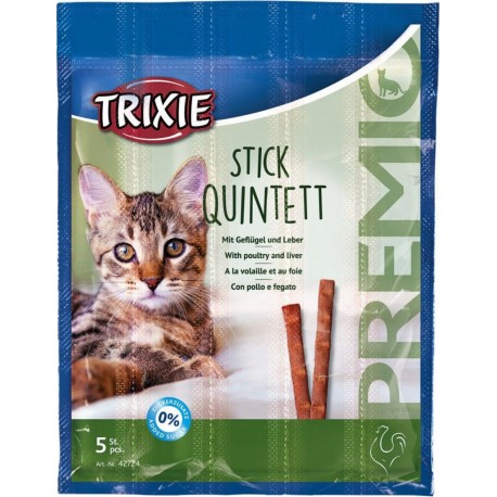 NC 5 Sticks Friandise Volaille Et Foie Pour Les Chats.-trixie