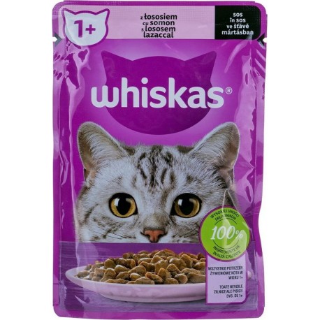 Whiskas Aliments Pour Chat Adult Saumon