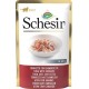 Schesir Chat Filets En Gelée Sachet 85 G Thon Crevettes 85g